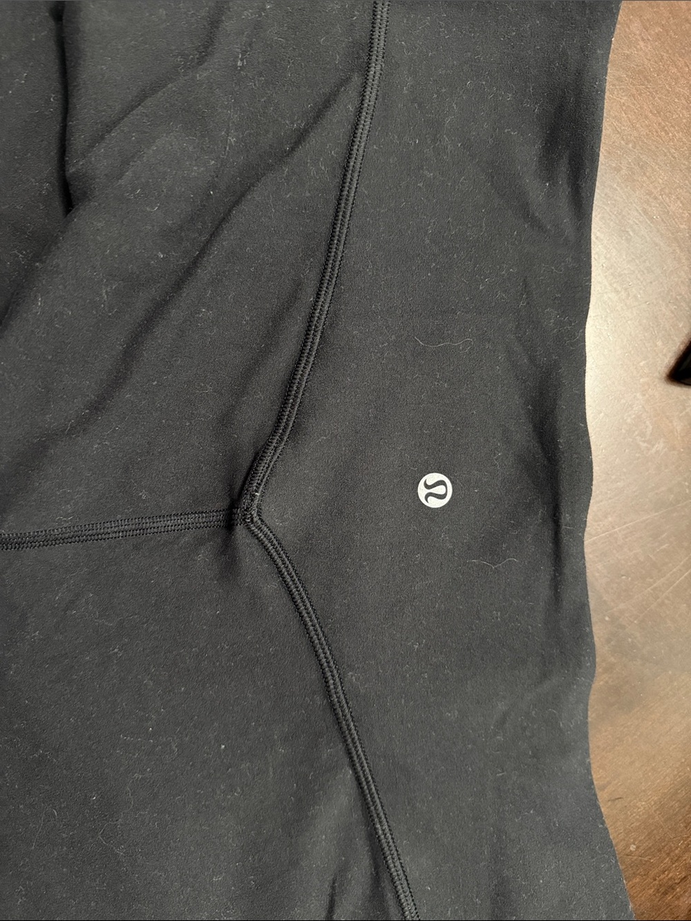 lululemon athletica Black Leggings with Logo joggers